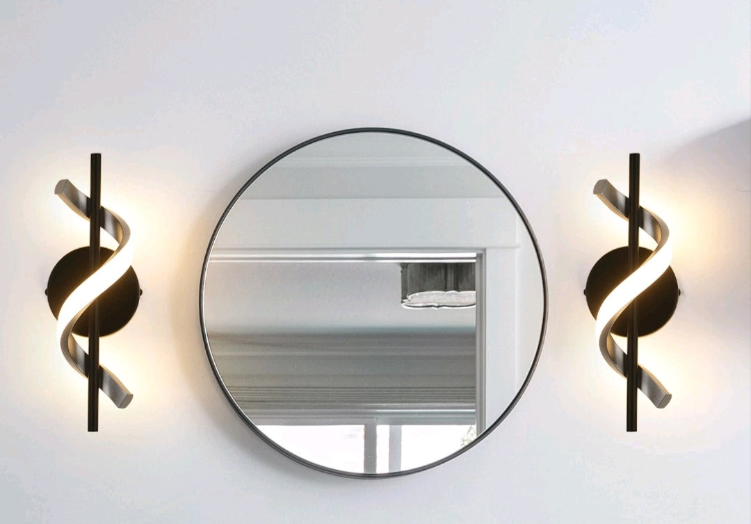 LED Wandleuchten Wandlampen innen 2 Stück Modern