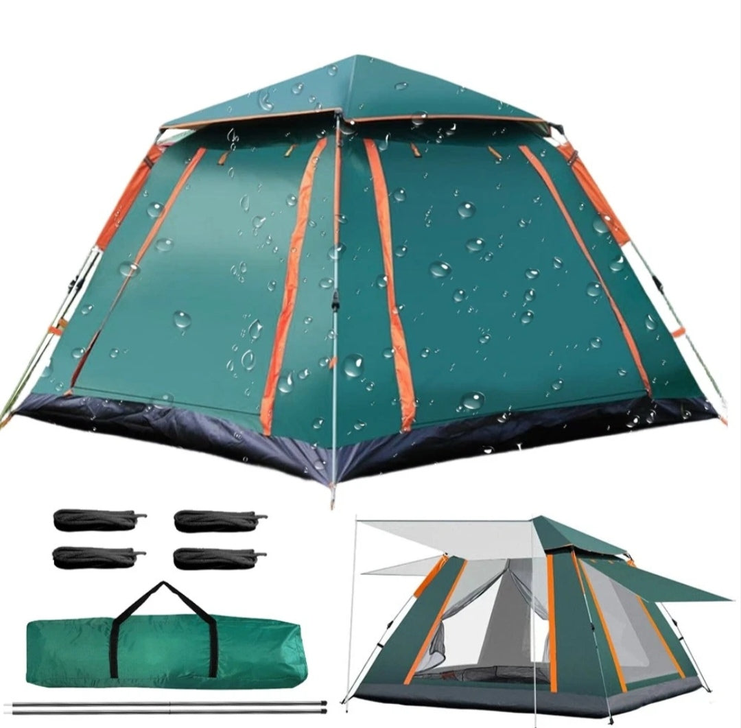 Campingzelt Pop Up Zelt Wurfzelt Wasserfest 3-4 Personen