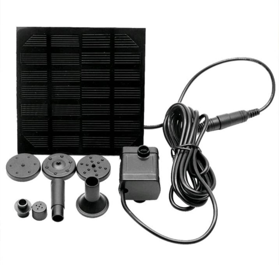 Solar Teichpumpe Brunnenpumpe Gartenpumpe 2.5Watt