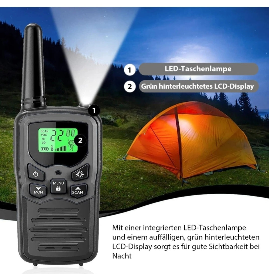 Walkie Talkies Funkgeräte 2Stück
