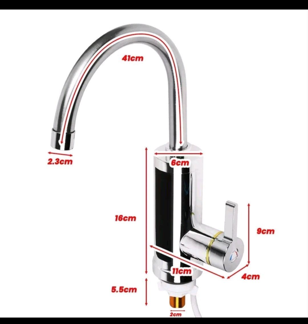 Elektrischer Wasserhahn Mischbatterie Armatur