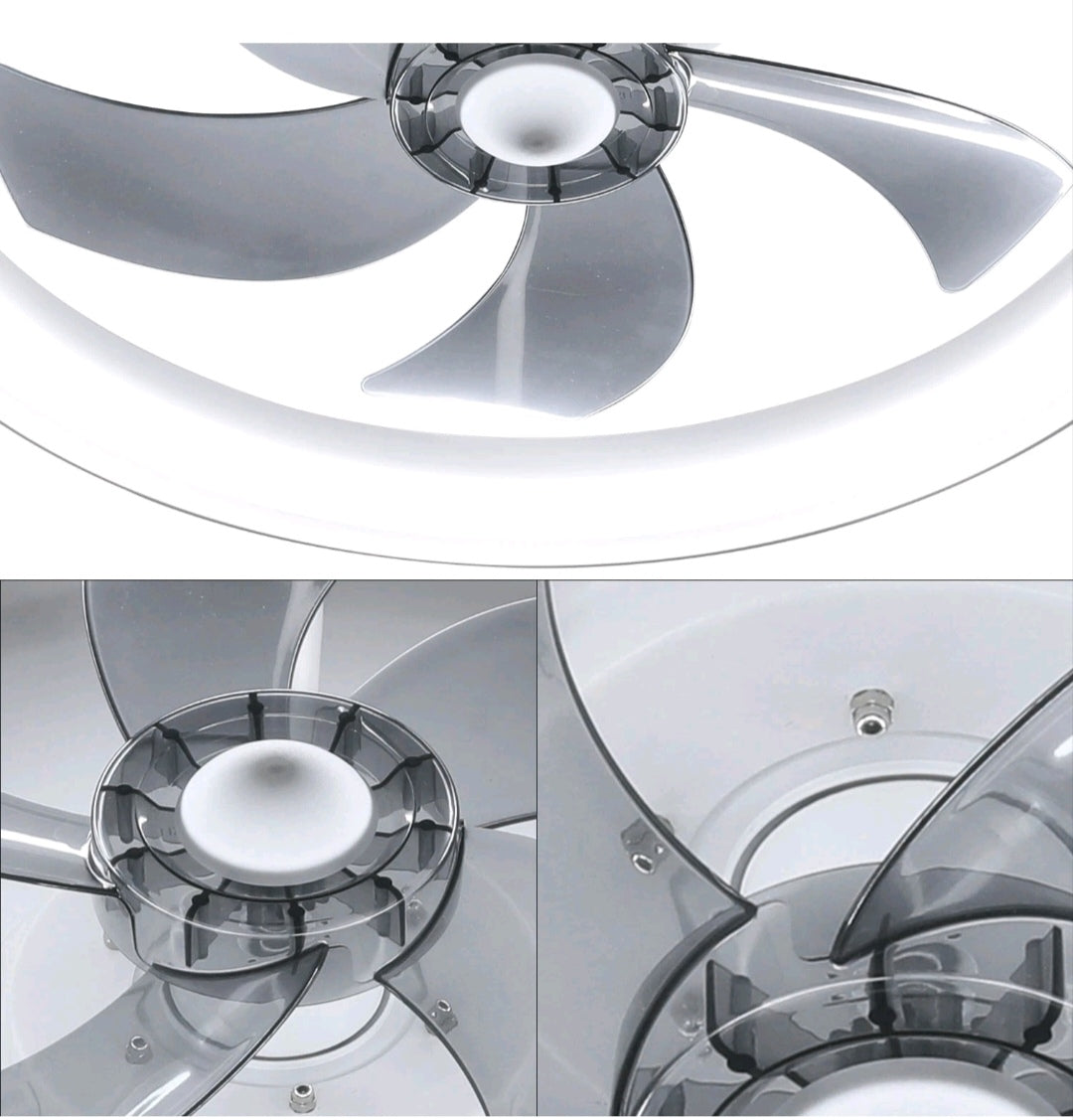 LED Deckenlampe Deckenleuchte Deckenventilator
