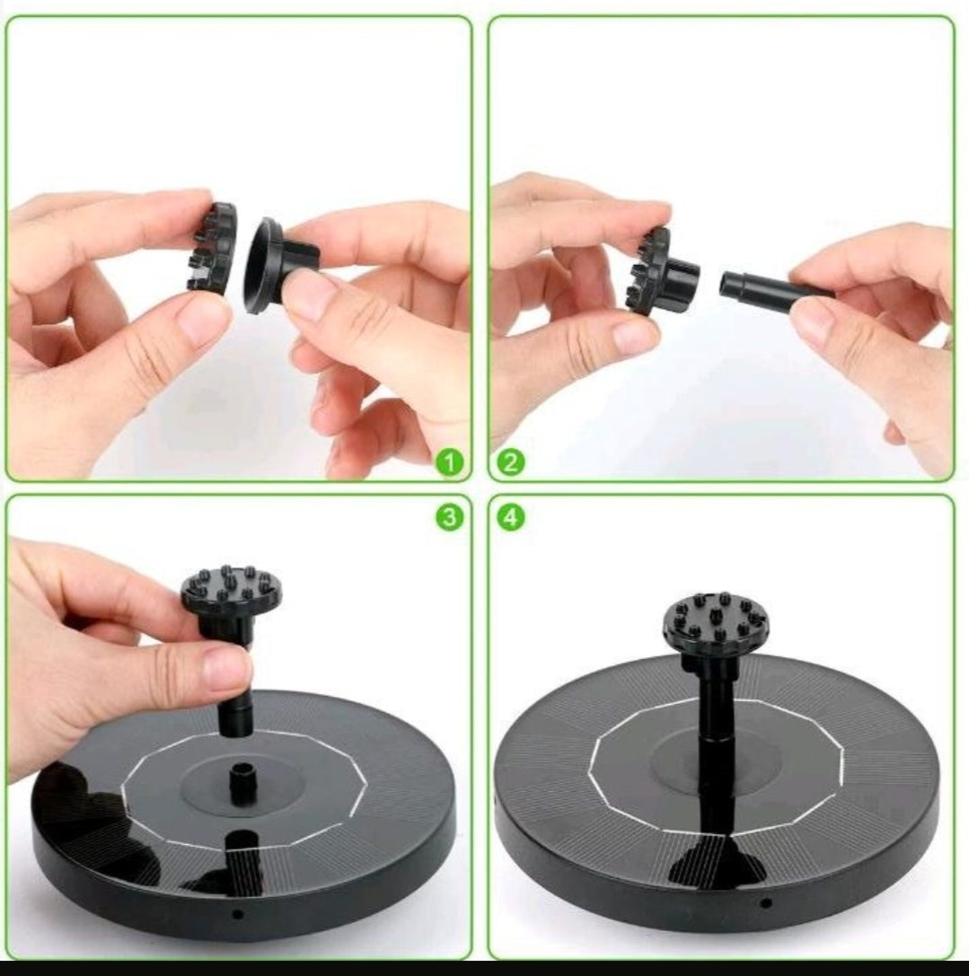 Solar Teichpumpe Brunnenpumpe Gartenpumpe