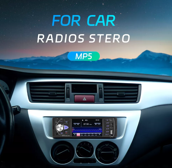 Autoradio Bluetooth Freisprechen DIN 1 Norm 4 Zoll
