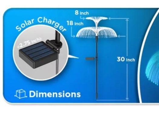 Solar leuchten Solar Lampen 2 Stück Rgb