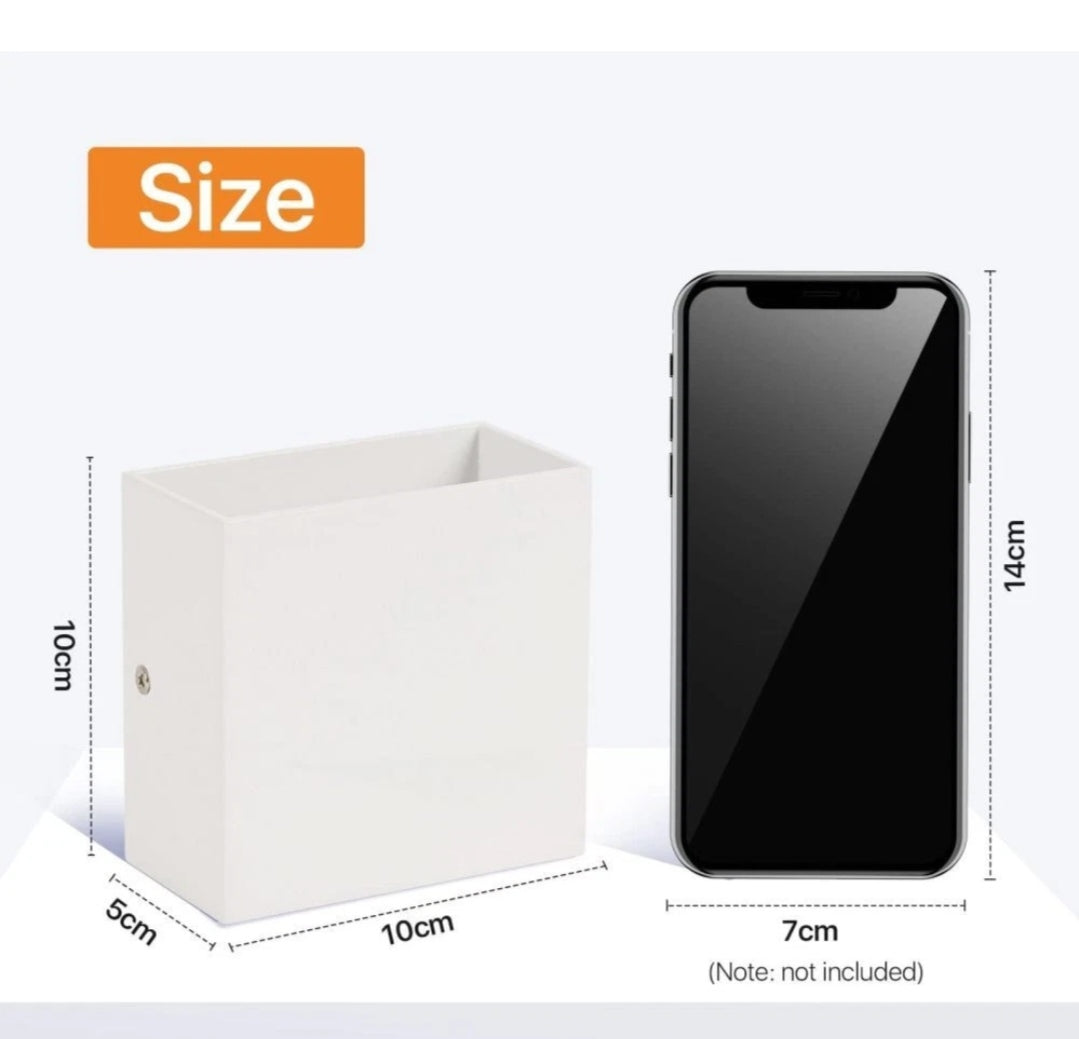 Led Wandleuchte Wandlampe innen Aussen Warmweiß 2 Stück