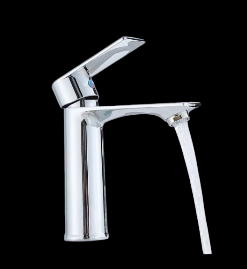Bad Waschbecken Wasserhahn Mischbatterie Armartur Edelstahl Verchromt