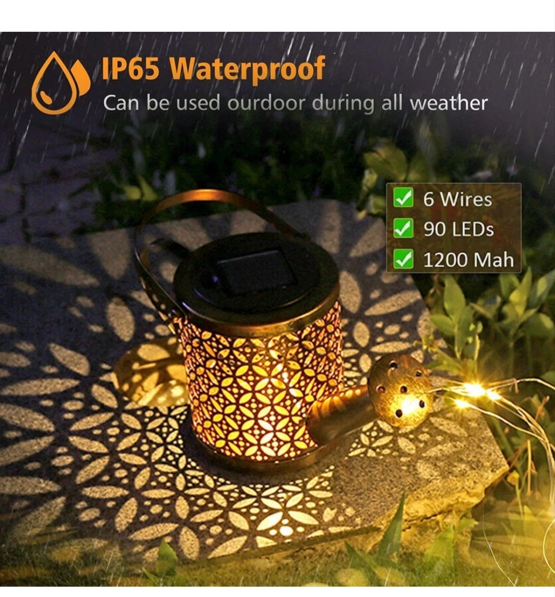 Solar Gießkanne Solarlampe Solarleuchte