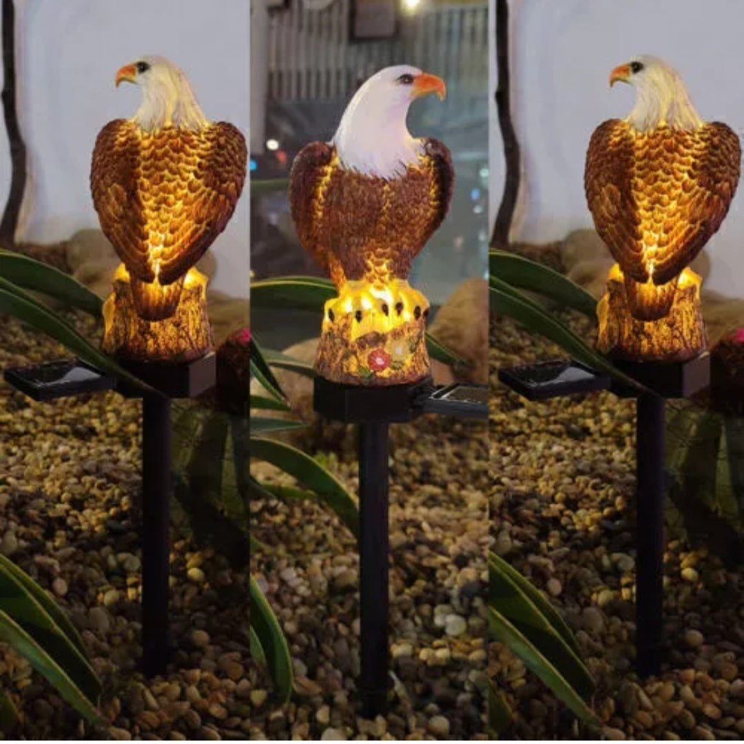 Solarleuchte Solarlampe Adler