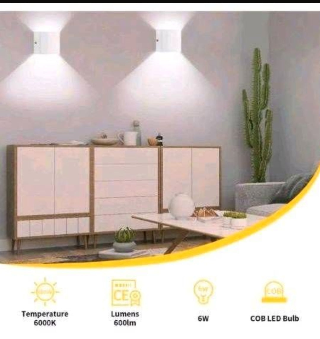 Led Wandleuchte Wandlampe 2 Stück Innenbereich