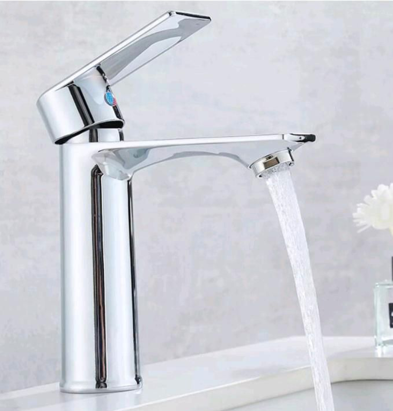 Bad Waschbecken Wasserhahn Mischbatterie Armartur Edelstahl Verchromt