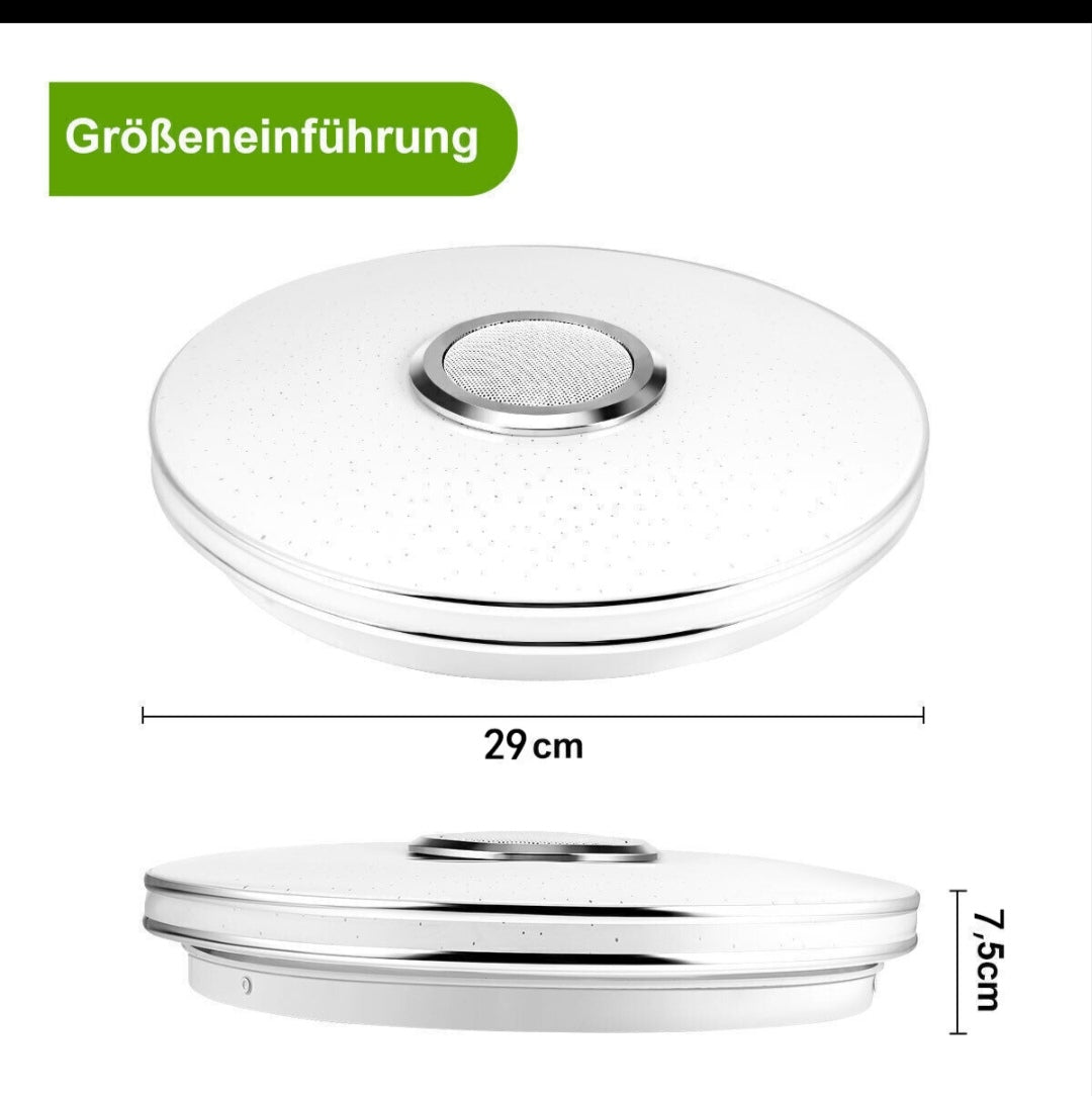 LED Deckenlampe Deckenleuchte Rgb Bluetooth Lautsprecher