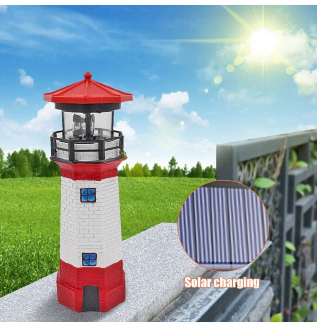 Solarlampe Solarleuchte Leuchtturm