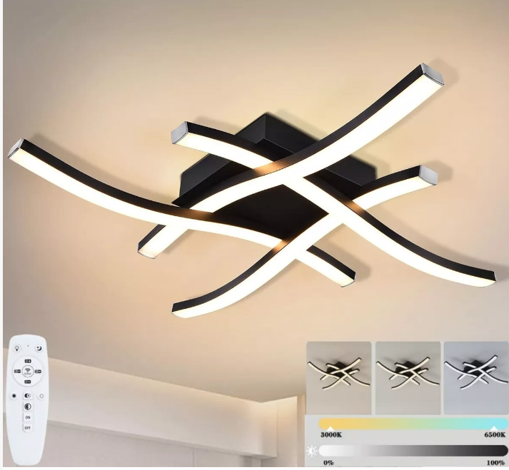 Led Deckenlampe Deckenleuchte Dimmbar mit Fernbedienung