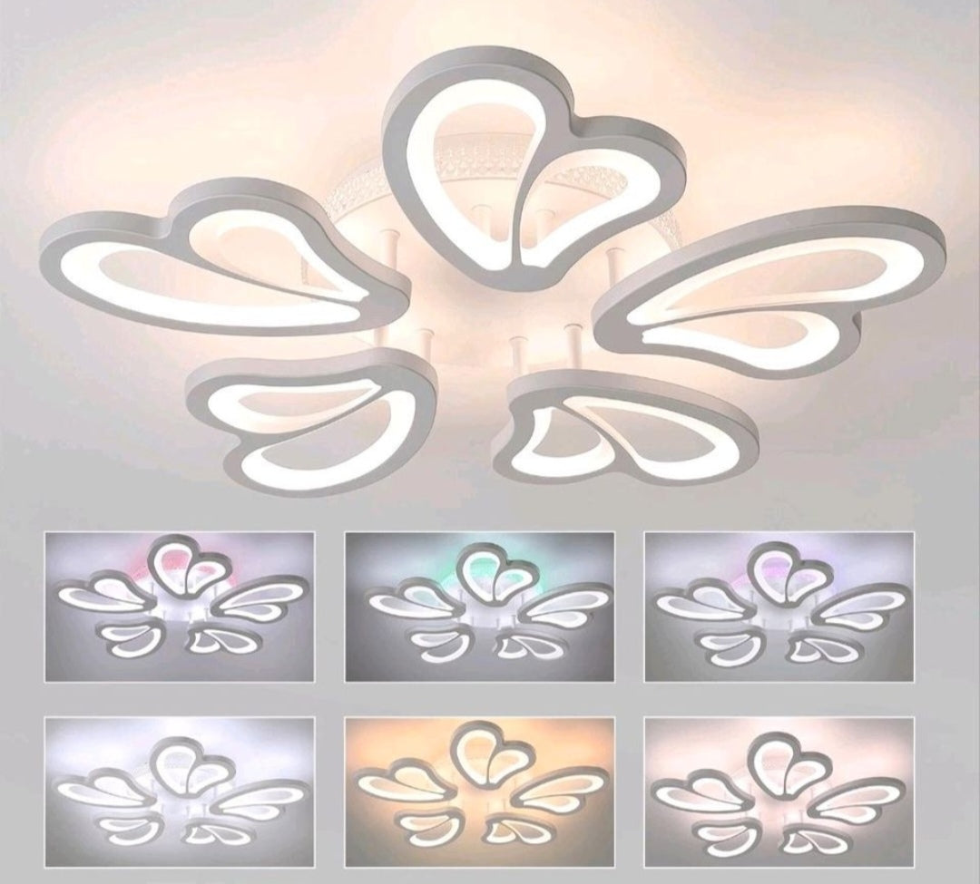LED Deckenlampe Deckenleuchte Dimmbar Rgb Flower