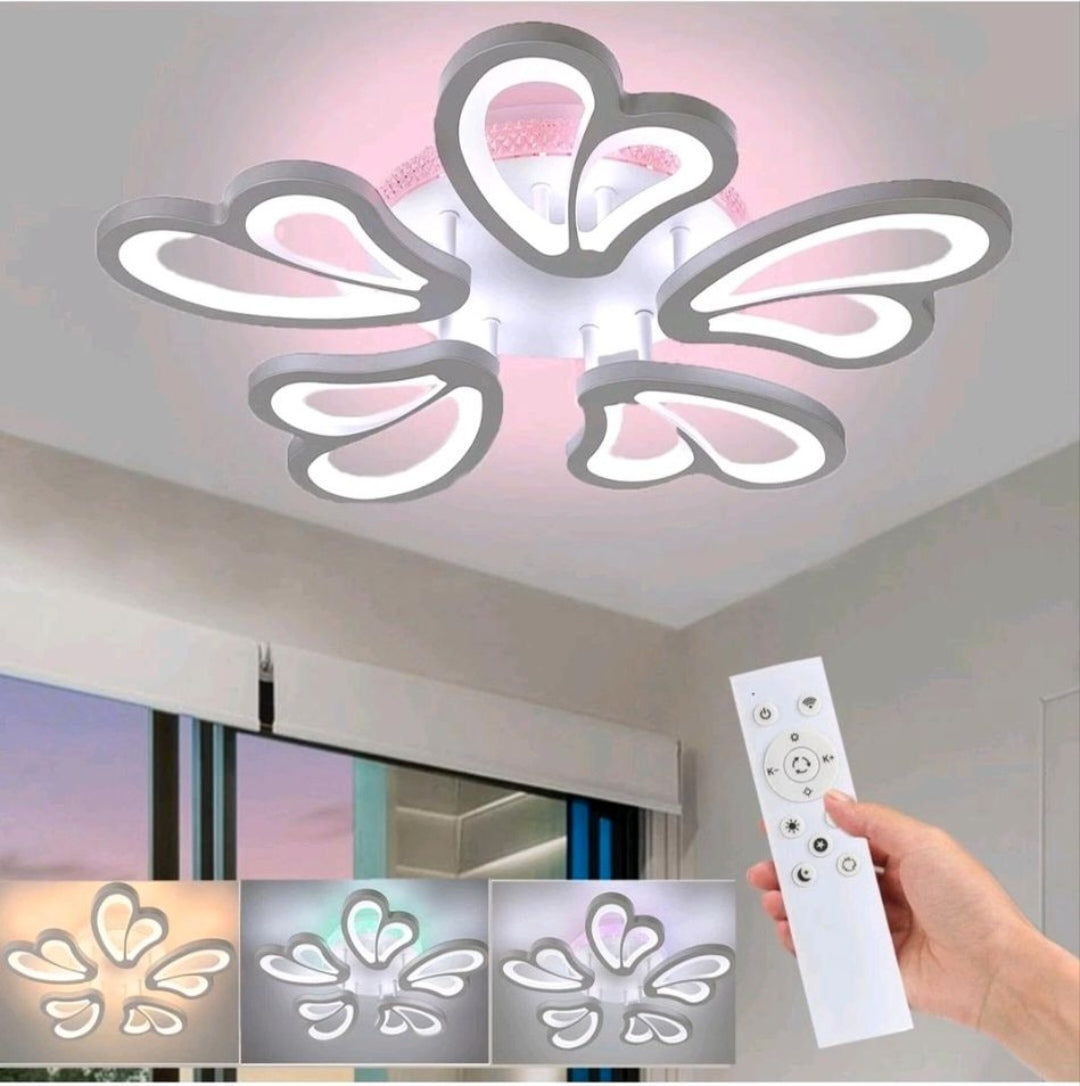 LED Deckenlampe Deckenleuchte Dimmbar Rgb Flower