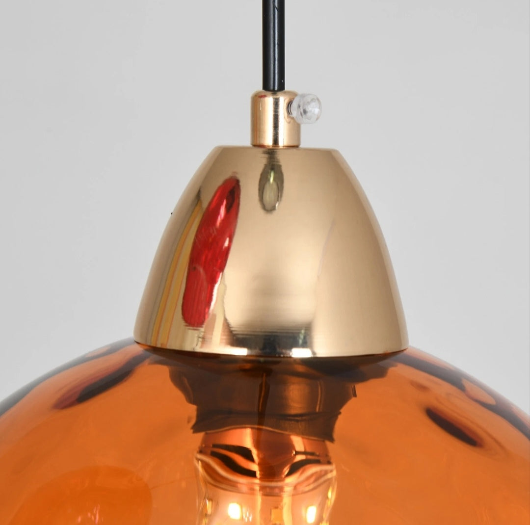 Pendelleuchte Deckenlampe Kronleuchter Glaskugeln