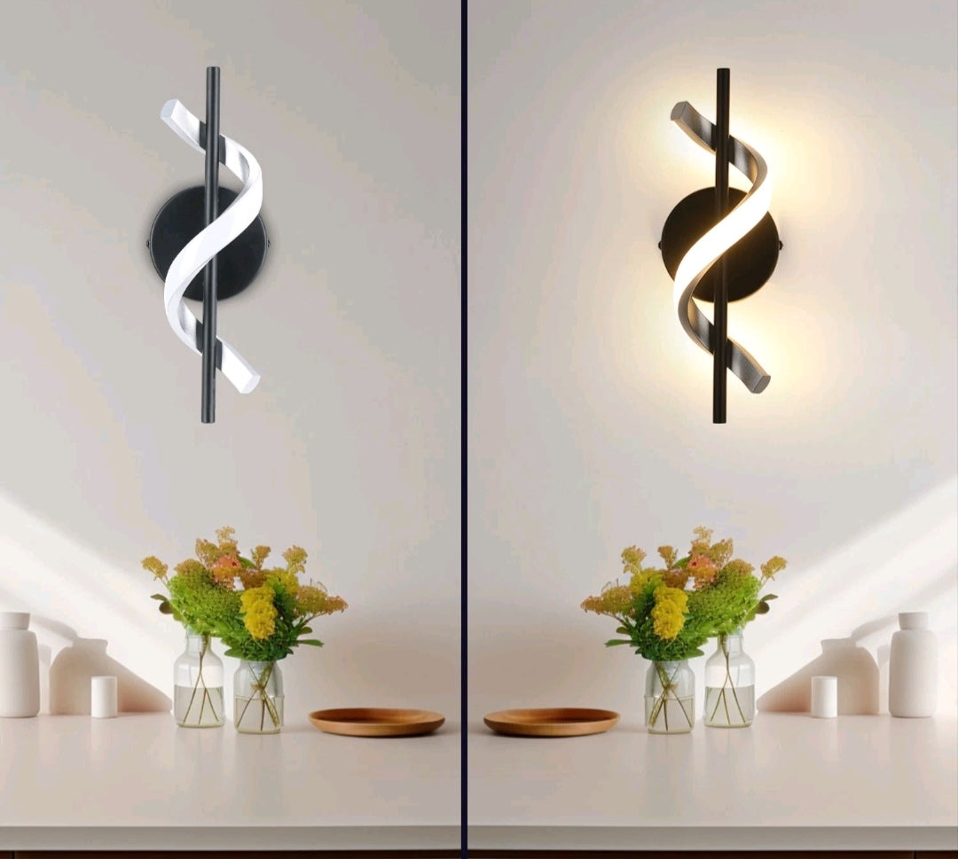 LED Wandleuchten Wandlampen innen 2 Stück Modern