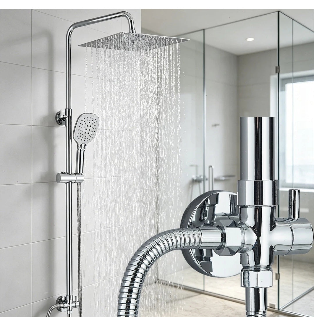 Regendusche Duschset Duschsystem Komplett Modern