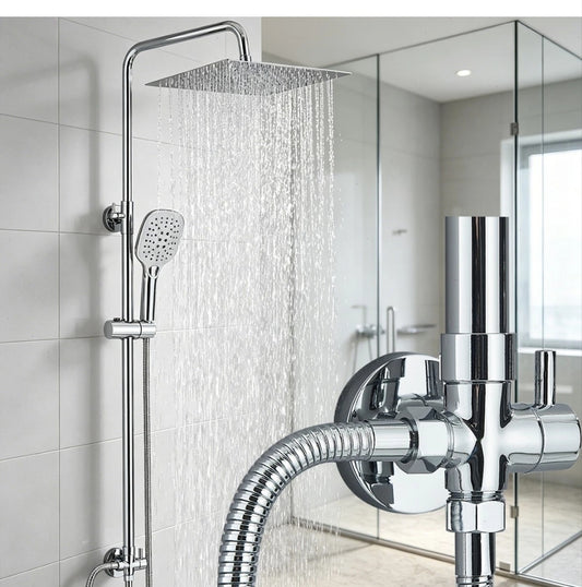 Regendusche Duschset Duschsystem Komplett Modern