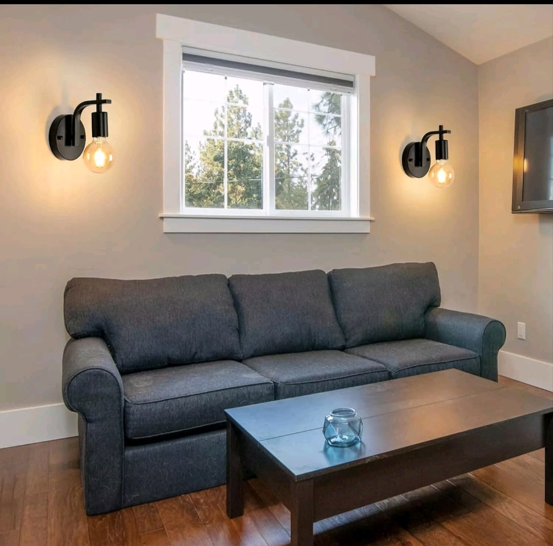 Wandleuchten Wandlampen 2 Stück Retro Design