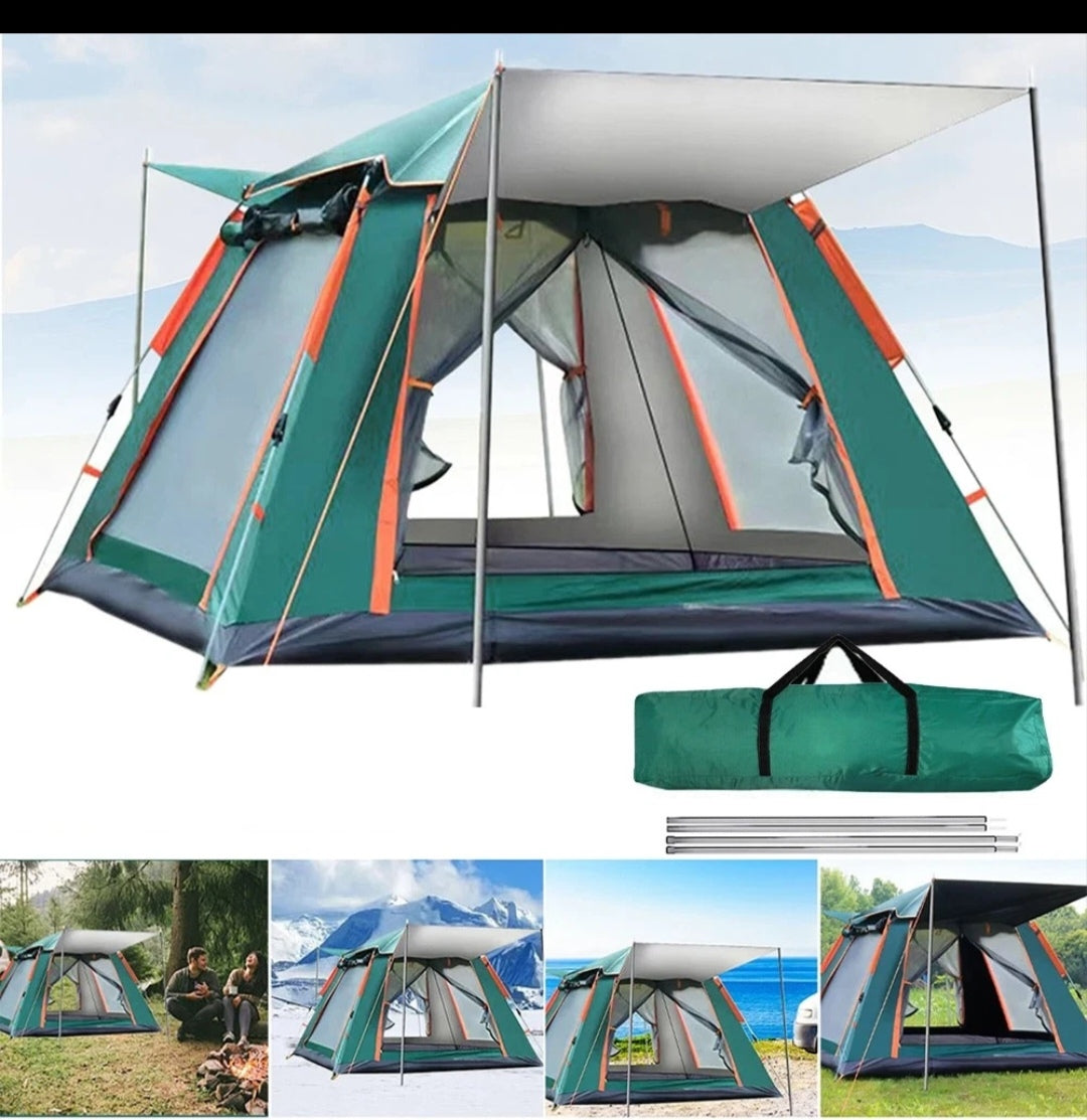 Campingzelt Pop Up Zelt Wurfzelt Wasserfest 3-4 Personen