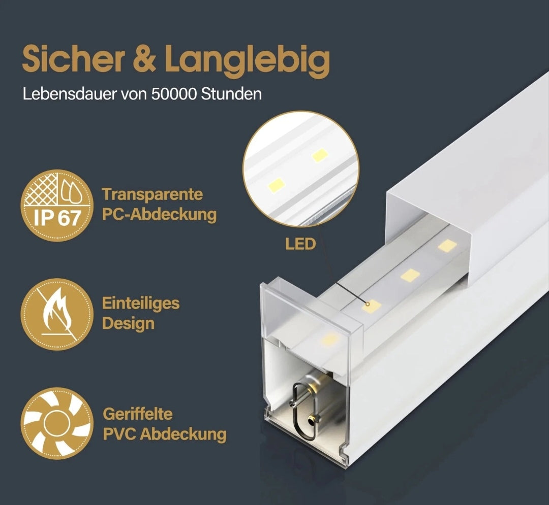 Hexagon Garagenlicht Werkstattlampe Showroom Laden 14 er