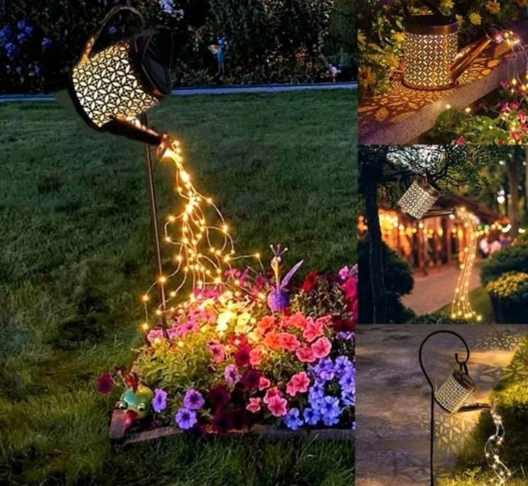 Solar leuchten Solar Lampen 2 STÜCK Gießkanne