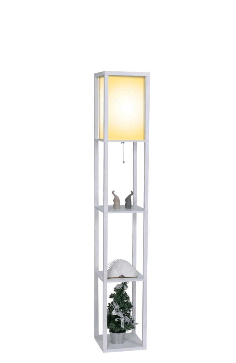 Stehlampe Stehleuchte mit Regal