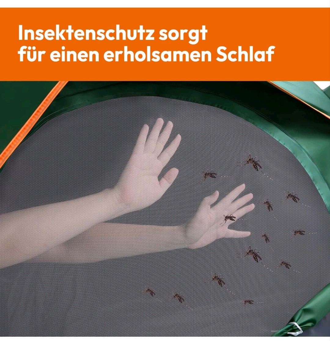 Campingzelt Pop Up Zelt Wurfzelt Wasserfest