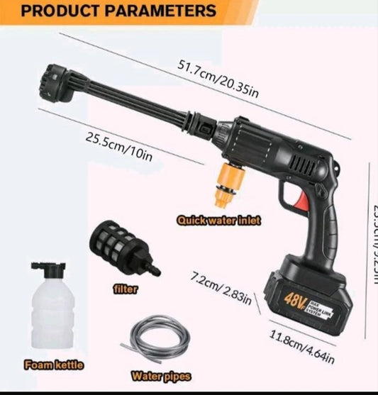 Akku Hochdruckreinger Druckreiniger mit Zubehör