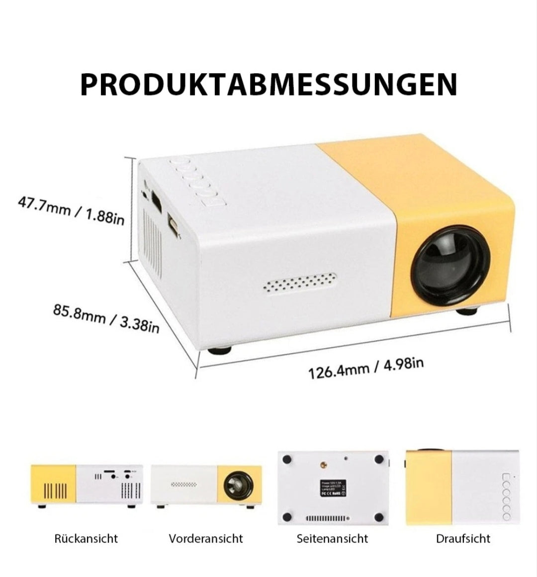 Beamer Mini Beamer Projektor