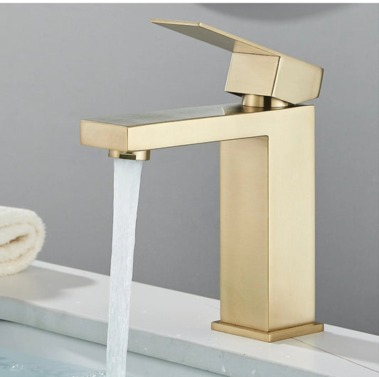 Bad Waschbecken Wasserhahn Armatur Gold Design