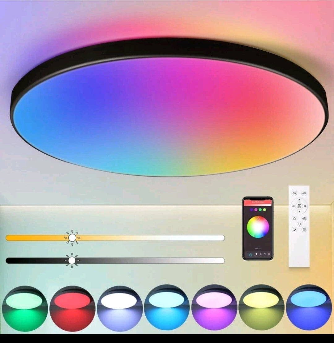 LED Deckenlampe Deckenleuchte Rgb Bluetooth