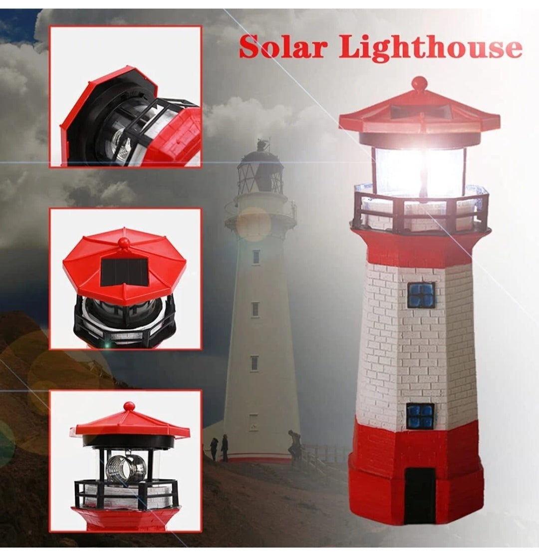 Solarlampe Solarleuchte Leuchtturm