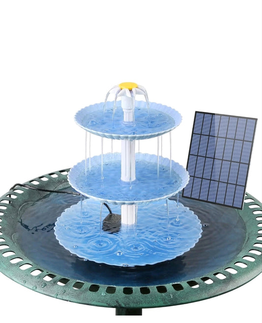 Gartenbrunnen Solarbrunnen Vogelbadbrunnen