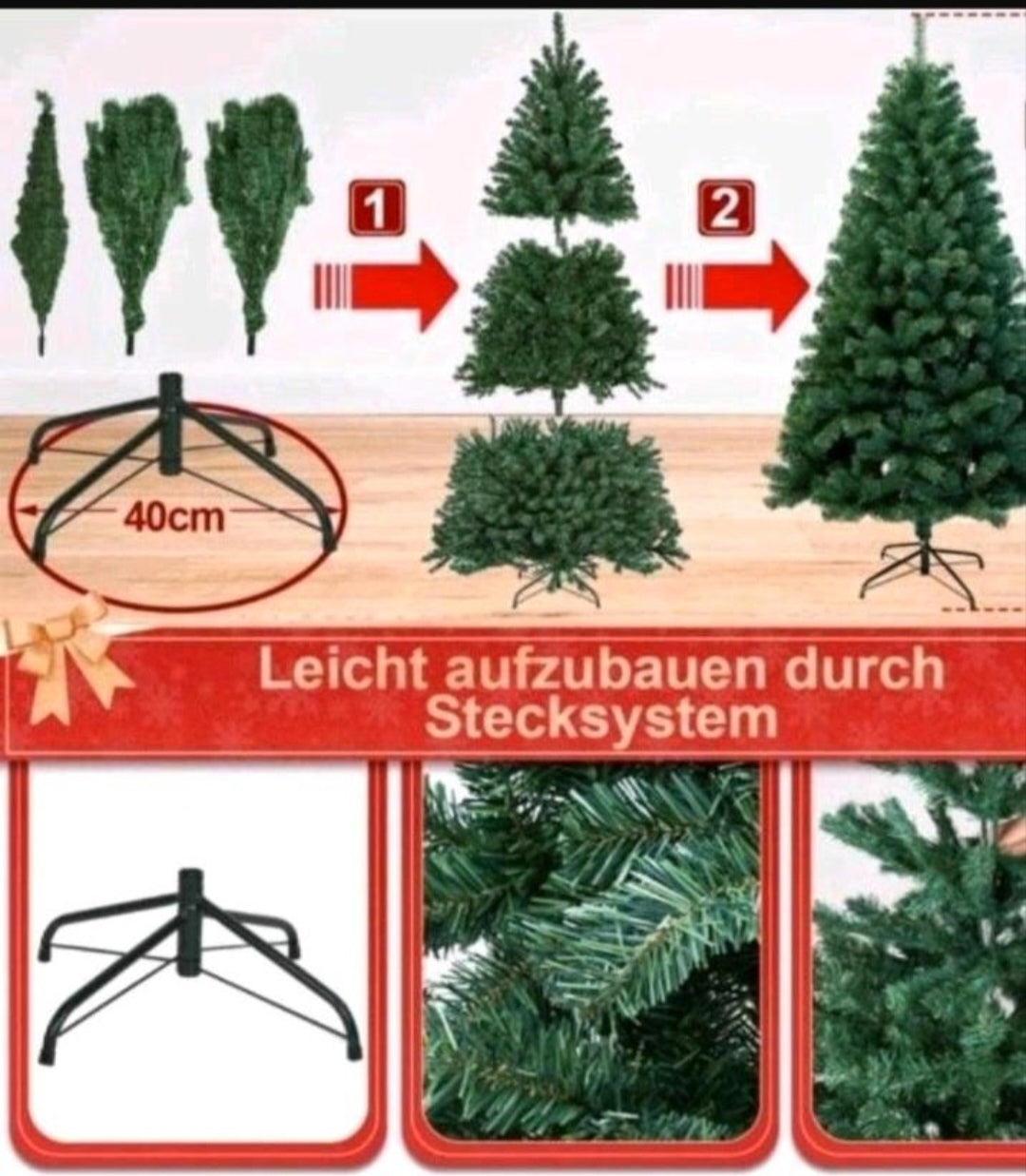 Weihnachtsbaum Tannenbaum 240cm Künstlich