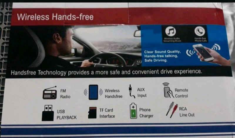 Autoradio Bluetooth Freisprechen USB Aux SD Universal