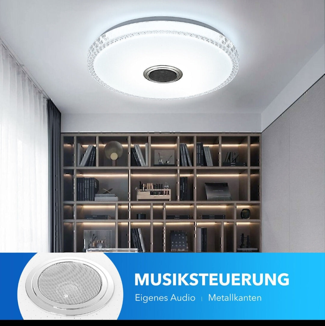 Deckenlampe Deckenleuchte Bluetooth Lautsprecher Rgb