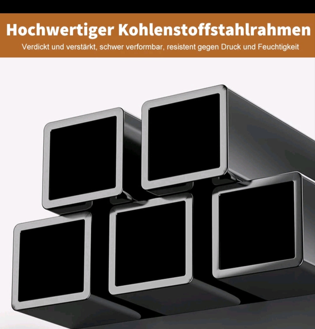 Couchtisch Beistelltisch Marmor-Optik Schwarz
