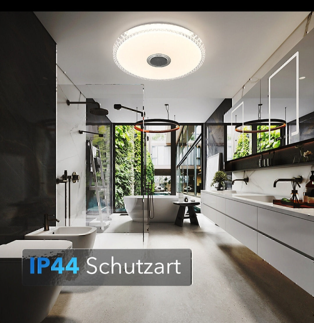 Deckenlampe Deckenleuchte Bluetooth Lautsprecher Rgb