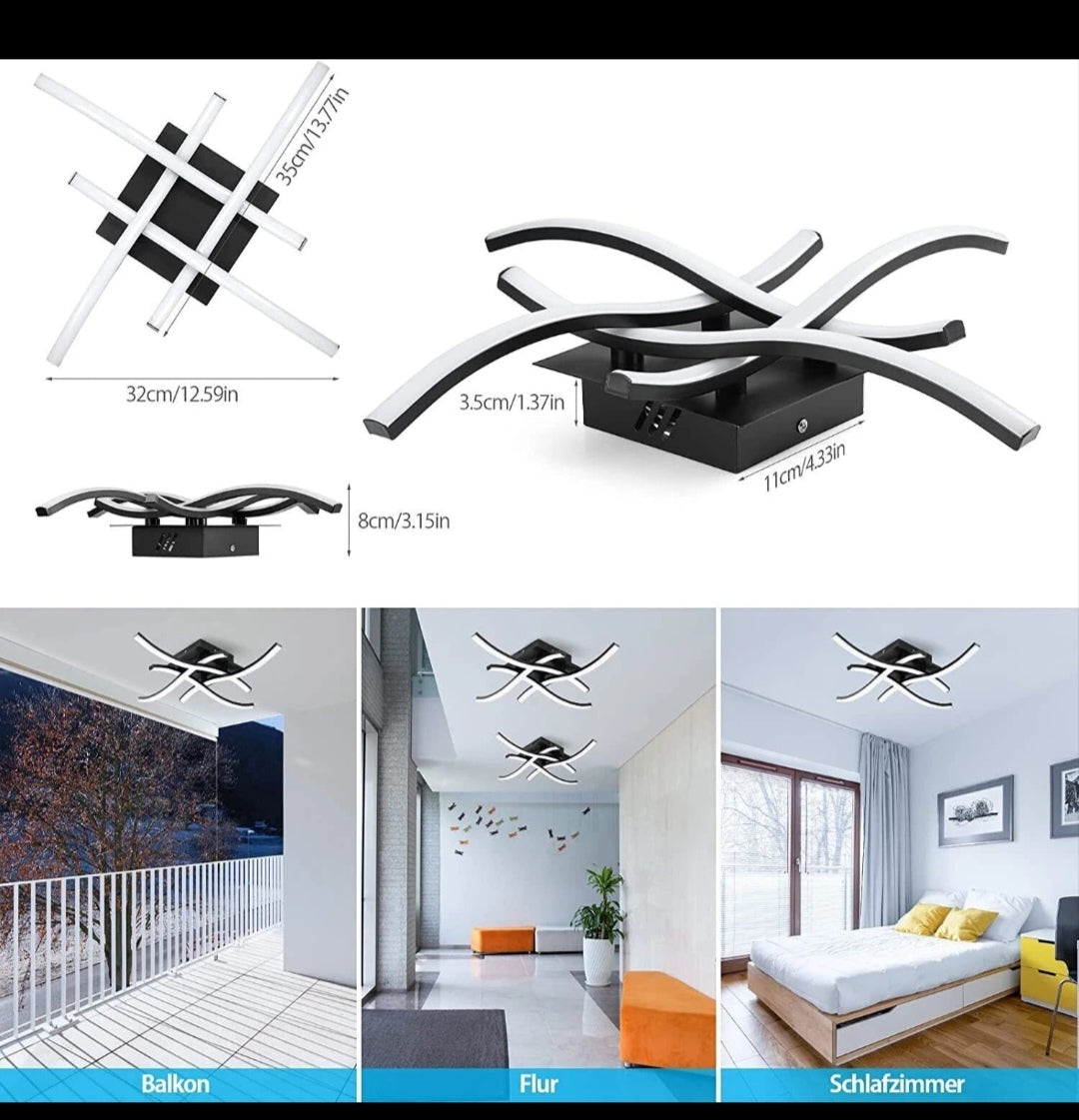 Led Deckenlampe Deckenleuchte Dimmbar