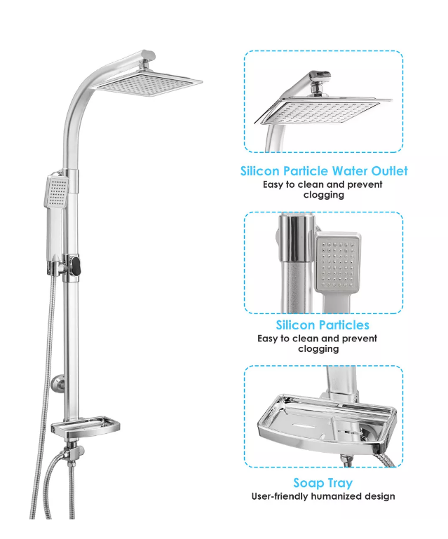 Regenduschsystem Regendusche Duschgarnitur