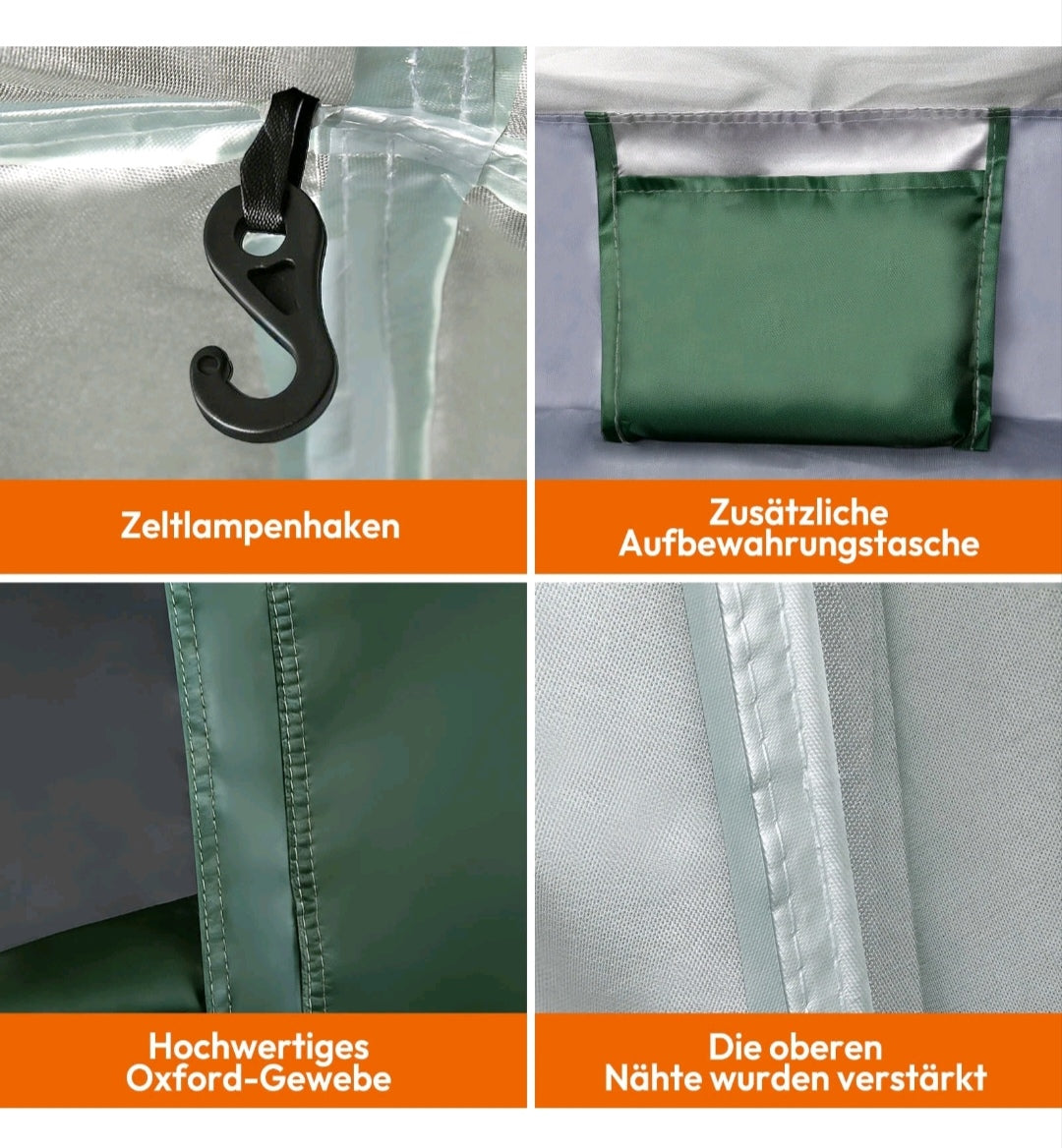 Campingzelt Pop Up Zelt Wurfzelt Wasserfest