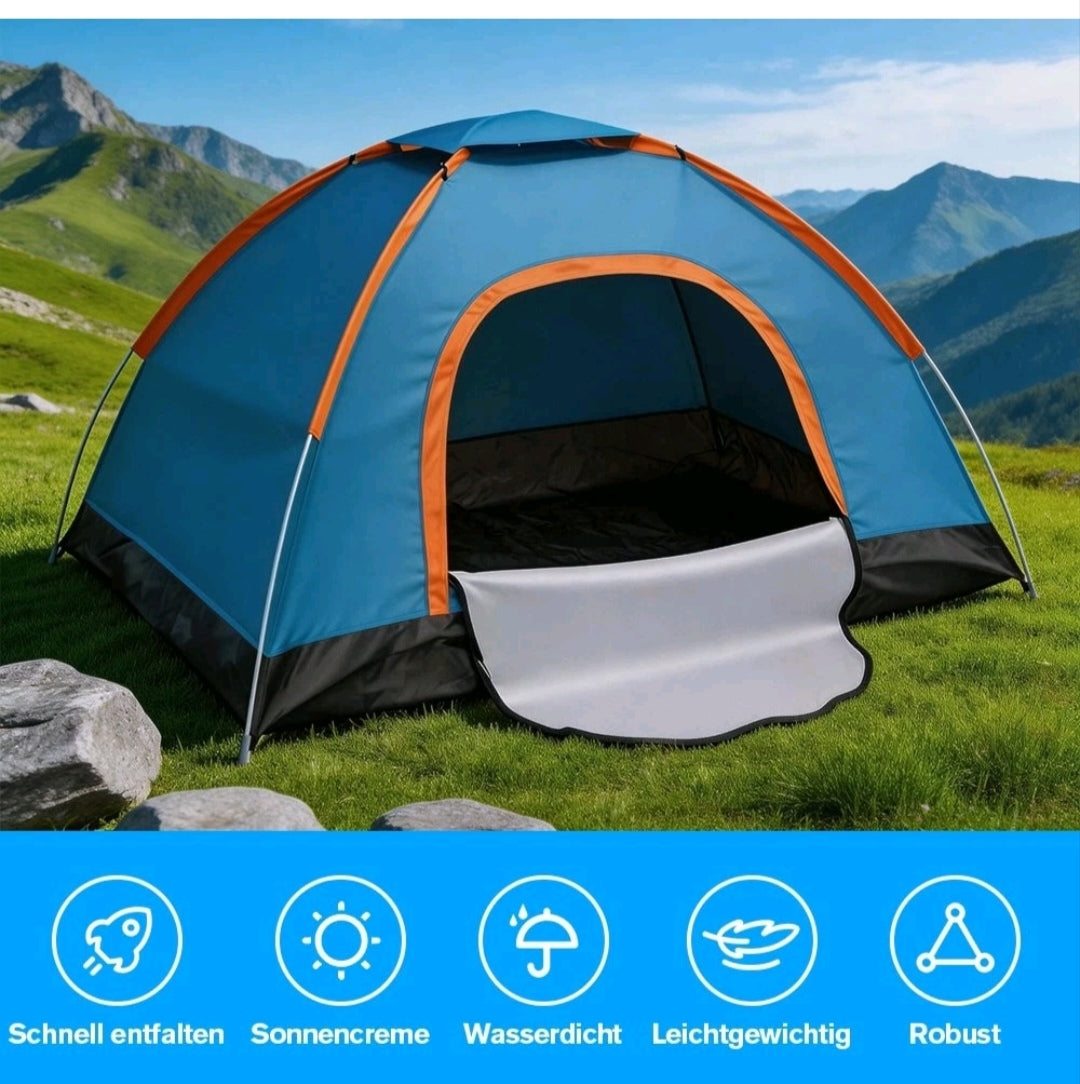 Campingzelt Pop Up Zelt Wurfzelt Wasserfest