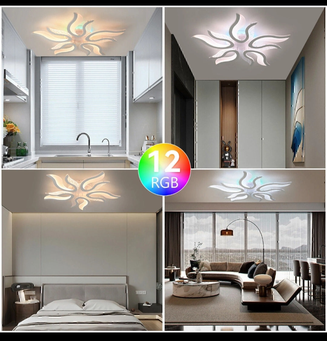 Led Deckenlampe Deckenleuchte Dimmbar Rgb