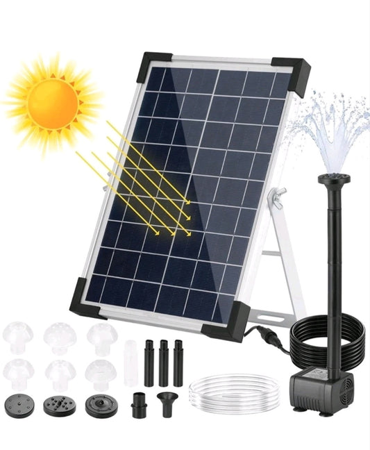 Solar Teichpumpe Brunnenpumpe Gartenpumpe