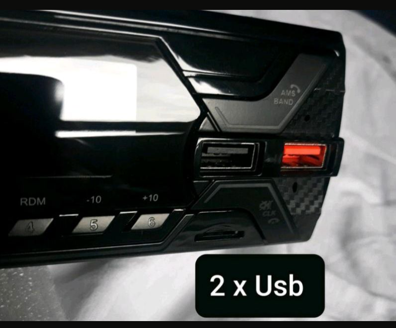 Autoradio Bluetooth Freisprechen USB Aux SD Universal