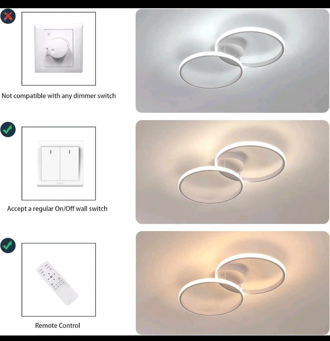 LED Deckenlampe Deckenleuchte Dimmbar Modern