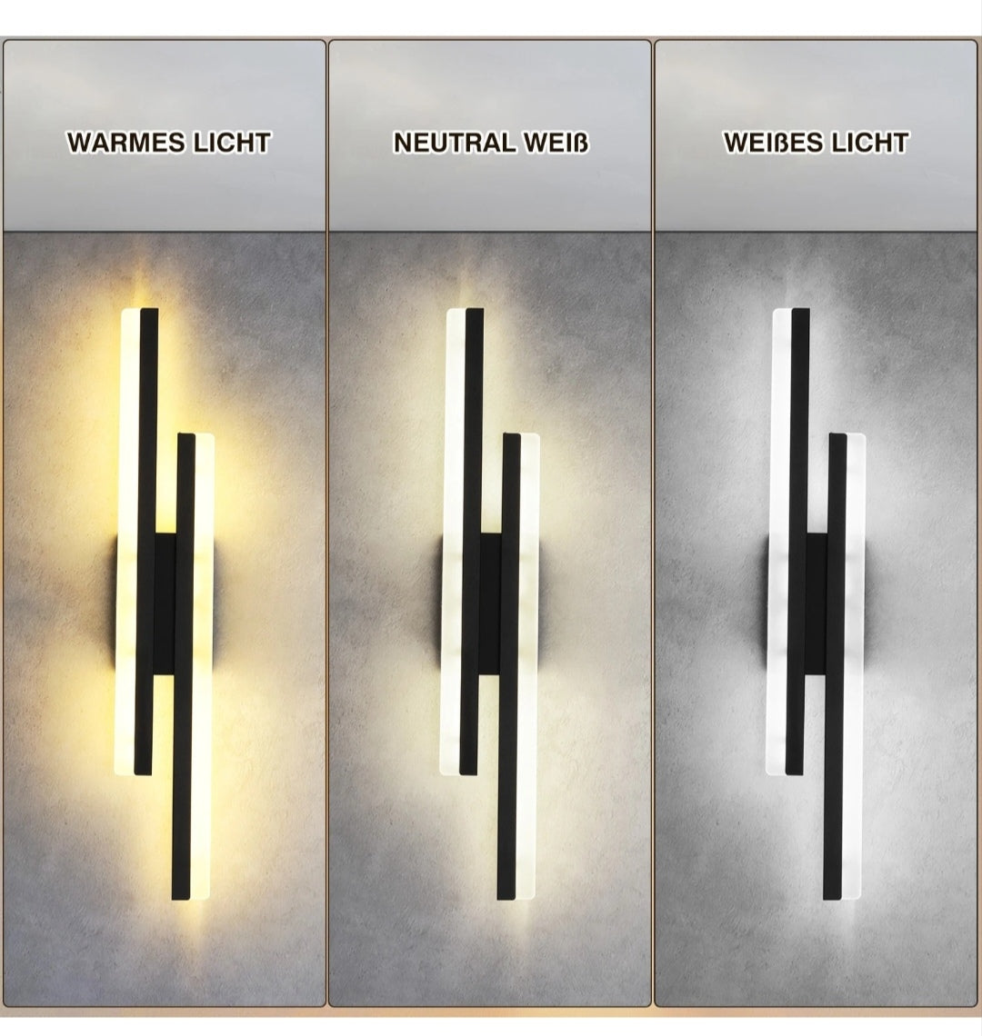 LED Wandleuchte Wandlampe Innenraum und Aussenbereich